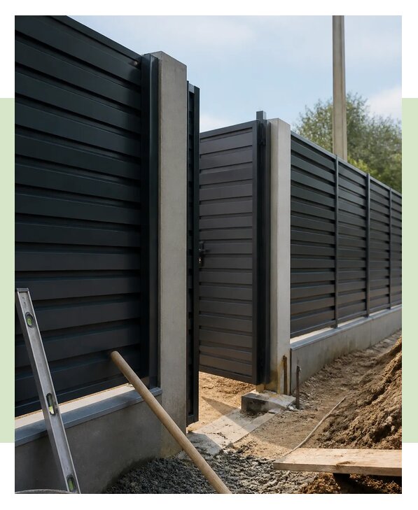 Монтаж ограждений под ключ в Оренбурге по цене от 6610 р. | ЗаборЭксеперт-Рнб